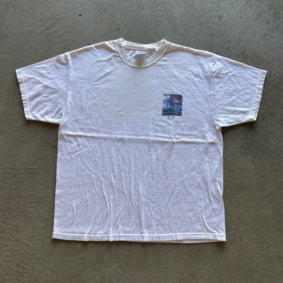 Hanes Other - Vintage 90s Red Tide Frank J Hopper Shirt Size XL White Mermaid Art Nautical